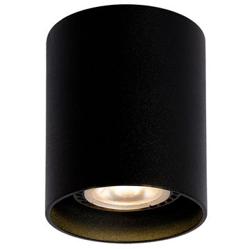 Eurolux - Downlight - Surface Sand - Black - GU10 - 1x50w - 2 Pack