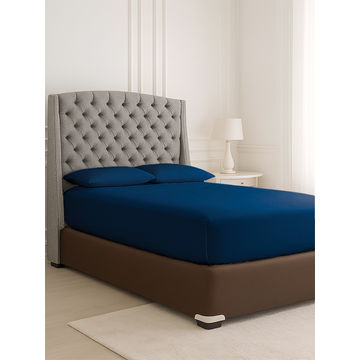 Simply Sleep - Everyday Collection Fitted Sheet - 90GSM- Pageant Blue- Three Quarter XL 30(pc)