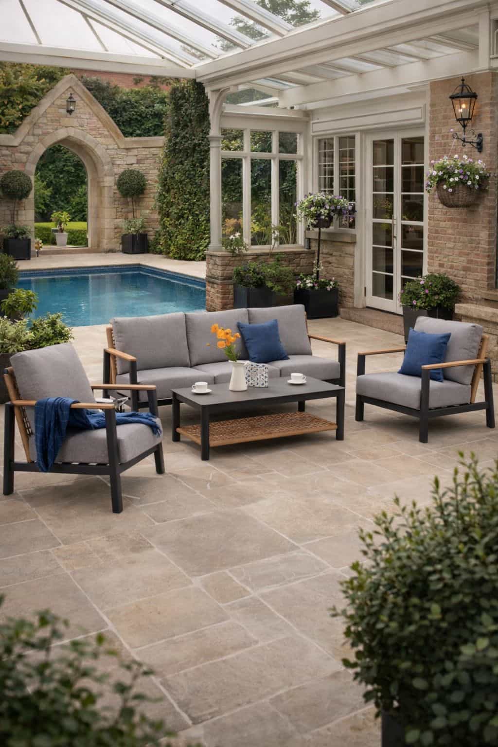 Plush ”Solace” Patio Suite