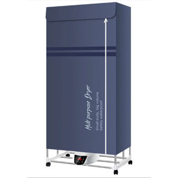Portable Electric Drying Rack  (BLUE/GRAY)