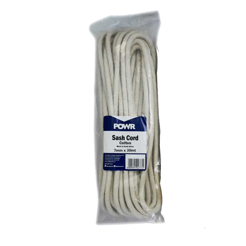 POWR Sash Cord Hanks 7mm x 30M
