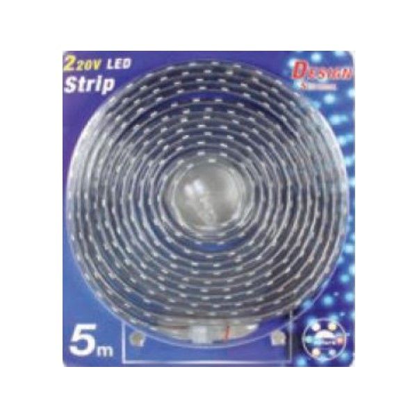 230VAC 14.4W/M 60 LED/M LED Flex Rope light Cool White IP67 5M