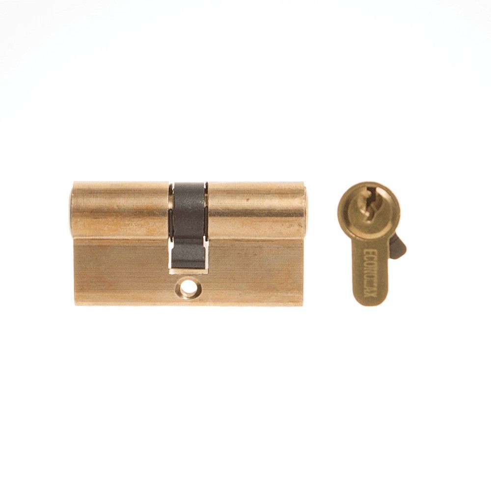 Euro Profile Cylinder Brass 60mm