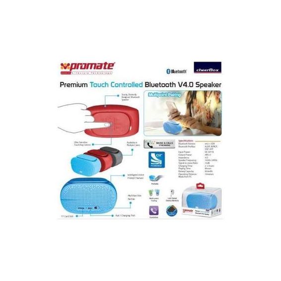 Promate cheerBox Premium Touch controlled Bluetooth® V4.0