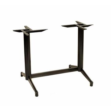 Vividitto - Classic Cafe Table Double Base - Black