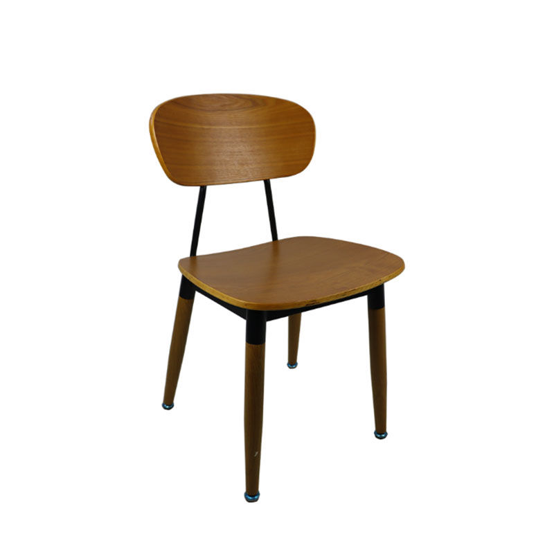 Vividitto - Modern Cafe Chair - Dark Oak