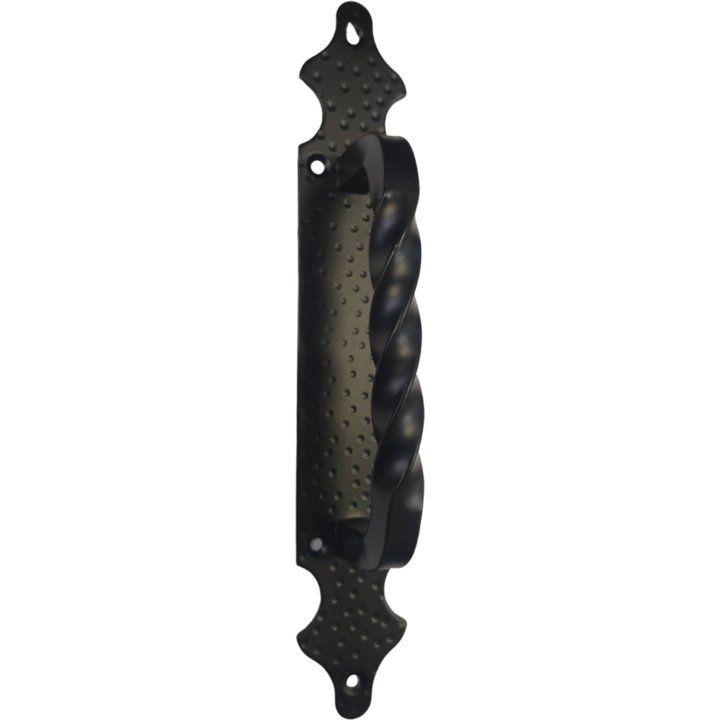 Twisted Pull Handle on Backplate