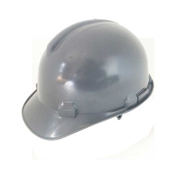 Cap Safety (Peak) Grey Lined