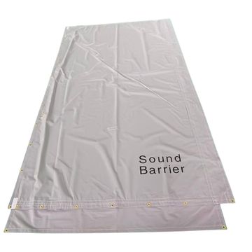 Echo-Less Construction Sound Barrier Tarp – 1.8m x 3.4m