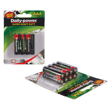 Daily Power - Super Heavy Duty Batteries - 8 Piece - AAA - 24 Pack