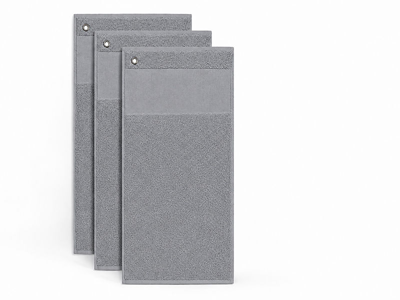 Golf Terry Towel 380GSM with Eyelet - 030x050cms - High Rise (03 Piece Pack)