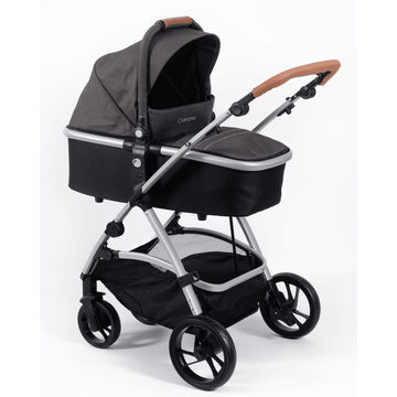 Babybuggz Chariszma Bassinet Stroller Charcoal