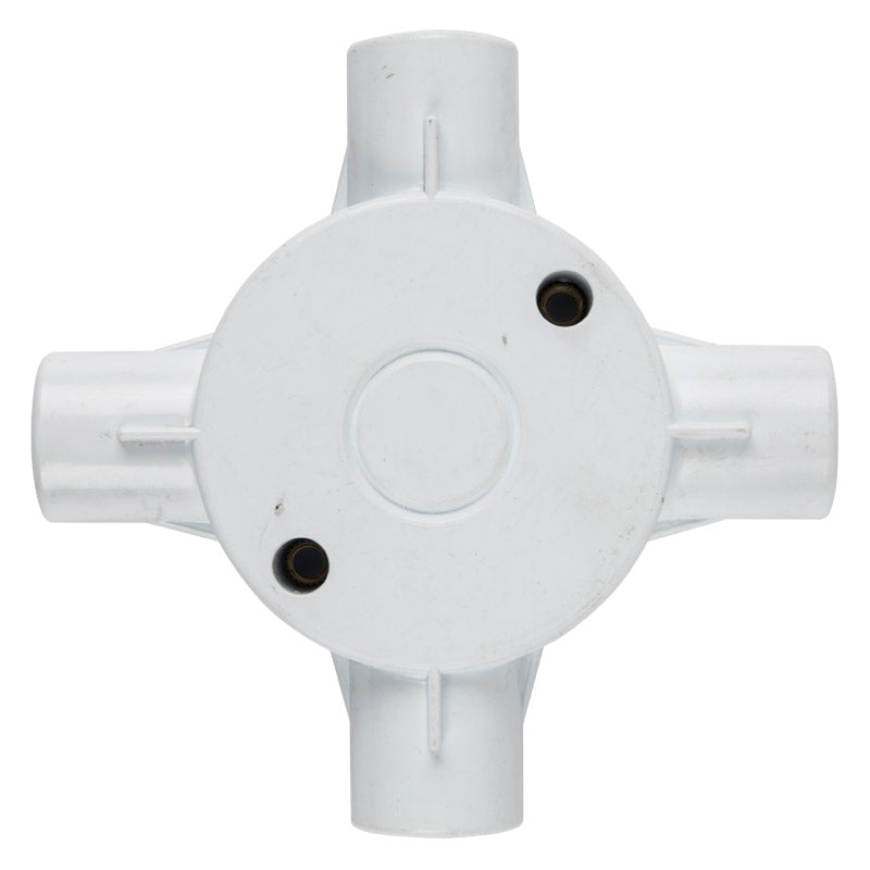 Conduit Box 4 Way Sabs 20 Mm
