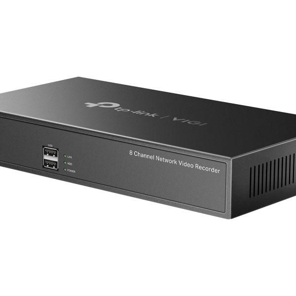 Tp-Link Vigi 8-Channel, 1-Bay, 1X Lan, Onvif, H.265 Network Video Recorder (Nvr1008H)