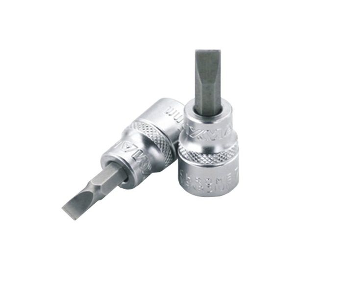 Fixman - 1/4" Dr.Bit Socket Sl7 Slotted Screwdriver Bit - 5 Pack