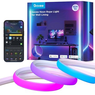 Govee Neon Rope Smart Light for Wall Lining (5m) - Supports Matter