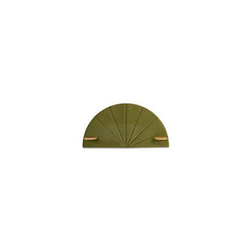 Luna Headboard King Olive Green