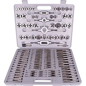 Tap & Die Set 110 Pce - Carbon Steel 2 - 18Mm Blow Mould Case