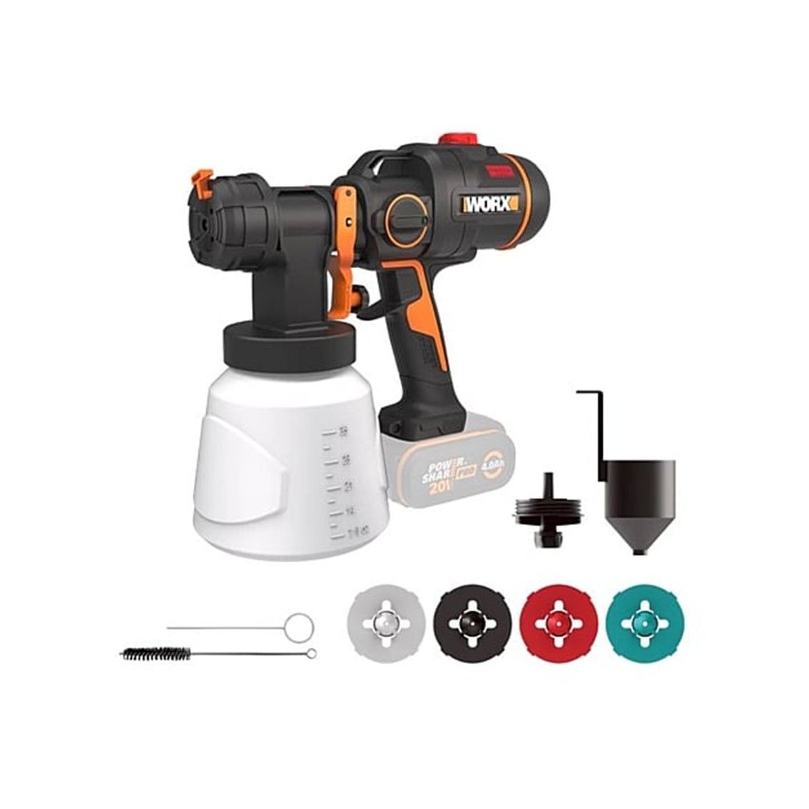 WORX NITRO Paint Sprayer BL 20V TOOL ONLY