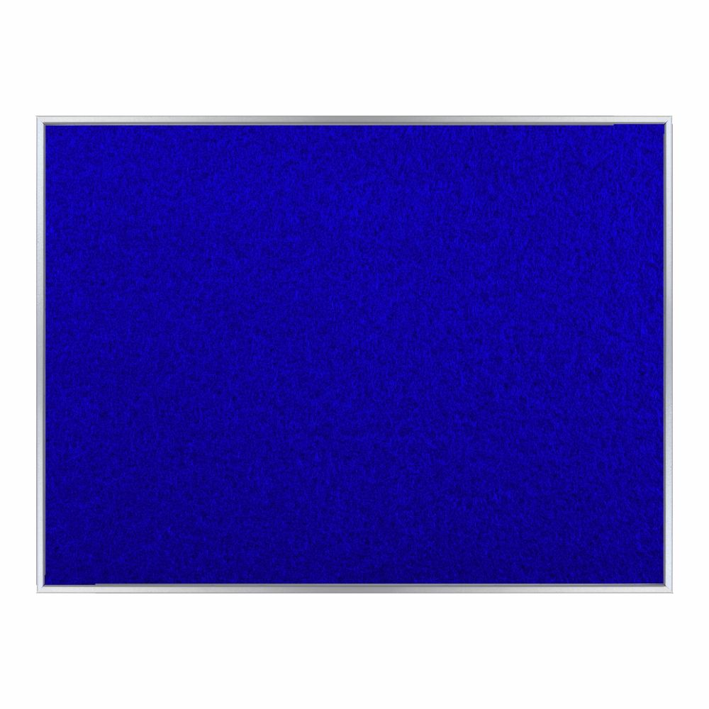 Info Board Alufine Frame (600 x 450mm - Royal Blue)