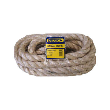 Dejuca - Sisal Rope - 20mm X 5m - (hank) - 4 Pack