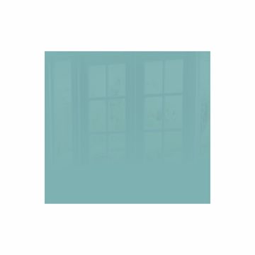 Decorative Glass Wall Tile (598 X 650 X 6mm) Pastel Turquoise