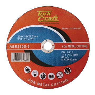 Cutting Disc Steel and Ss 230x3.0 x22.22mm - 10 Pack