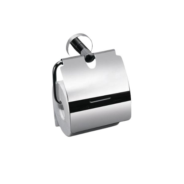B/A TOILET PAPER HOLDER - CHROME - ROUND