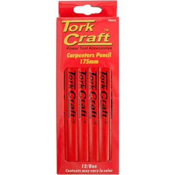 Tork Craft Carpenters Pencil 175Mm - 12 Per Box