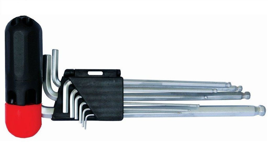 Tork Craft - 9Piece Ball Point Allen Key Set - 2 Pack
