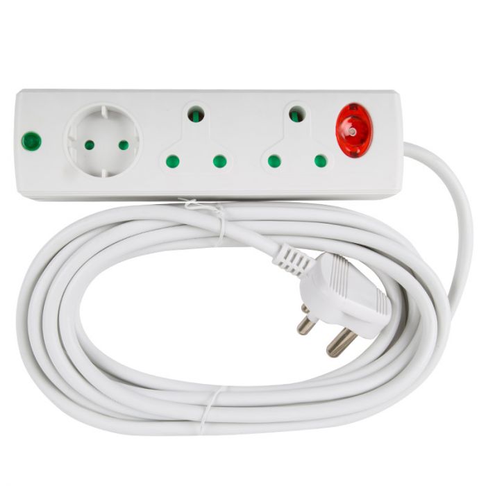 Nexus - Multiplug 6 Way 5M Cable