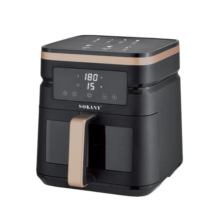 Sokany 7L 1800W Big Capacity Electric Digital Smart Air Fryer with Window