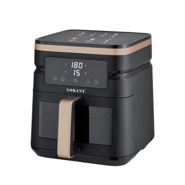 Sokany 7L 1800W Big Capacity Electric Digital Smart Air Fryer with Window