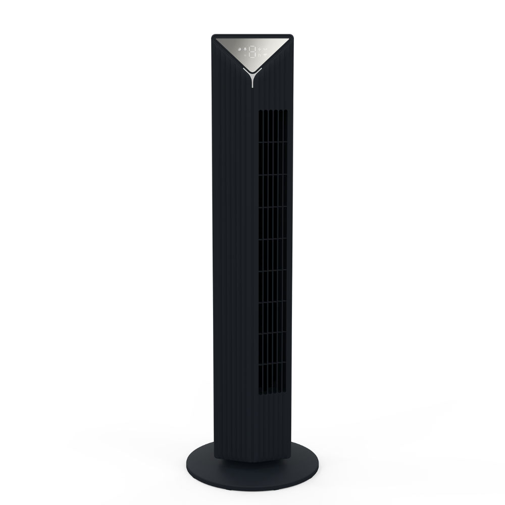 Crystal Aire Black Sterilization Tower Fan