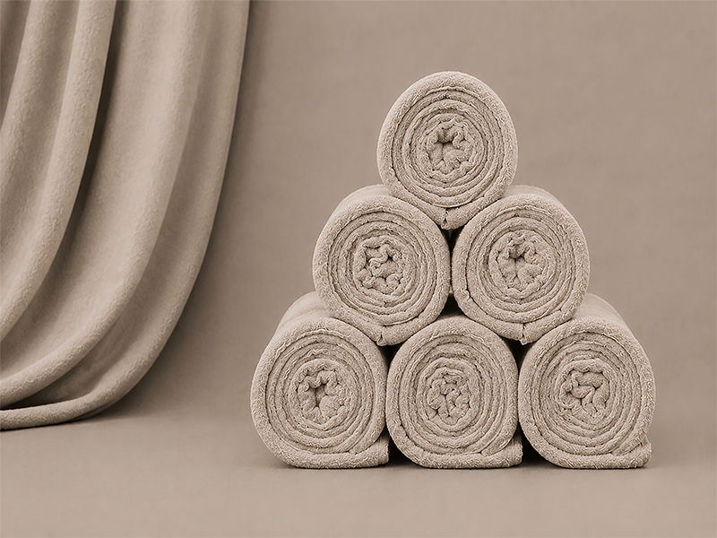 Everyday Collection Soft, Warm, Lightweight - Anti-Pill Polar Fleece - 150x200cm Abbey Stone - 06 Piece Pack