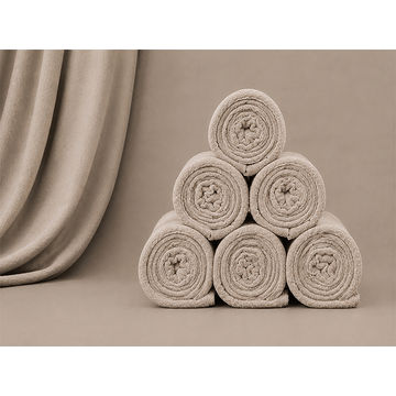 Everyday Collection Soft, Warm, Lightweight - Anti-Pill Polar Fleece - 150x200cm Abbey Stone - 06 Piece Pack