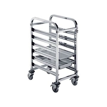 Stainless steel rack trolleys (6 tier) SmartChef