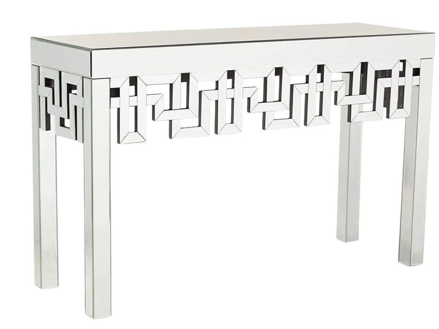 Console Table with Mirrored Finished