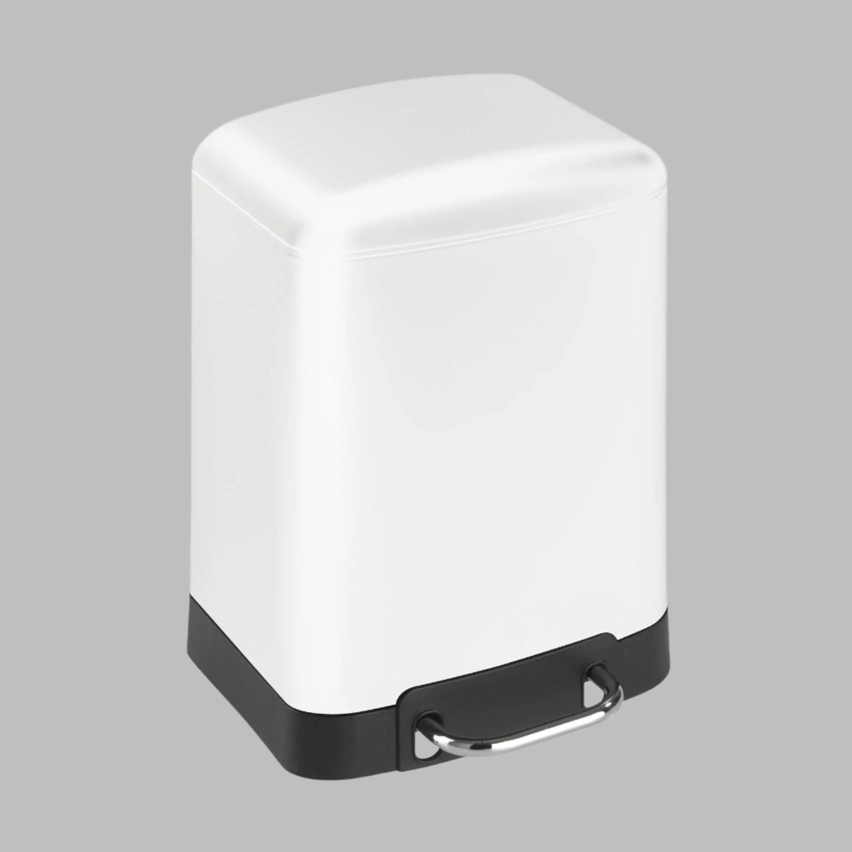 6 L Pedal Bin Studio White