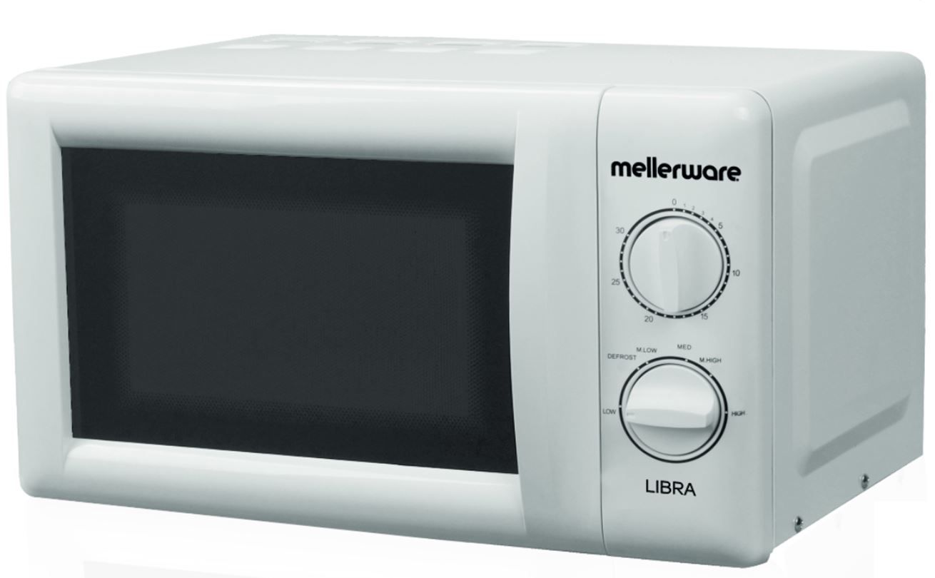 Mellerware Microwave 6 Powerevels White