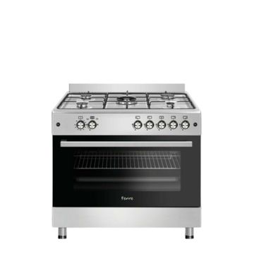 Ferre Freestanding 90cm 5 Gas plates and Gas Oven Stainless Steel- F9S50G2.HI