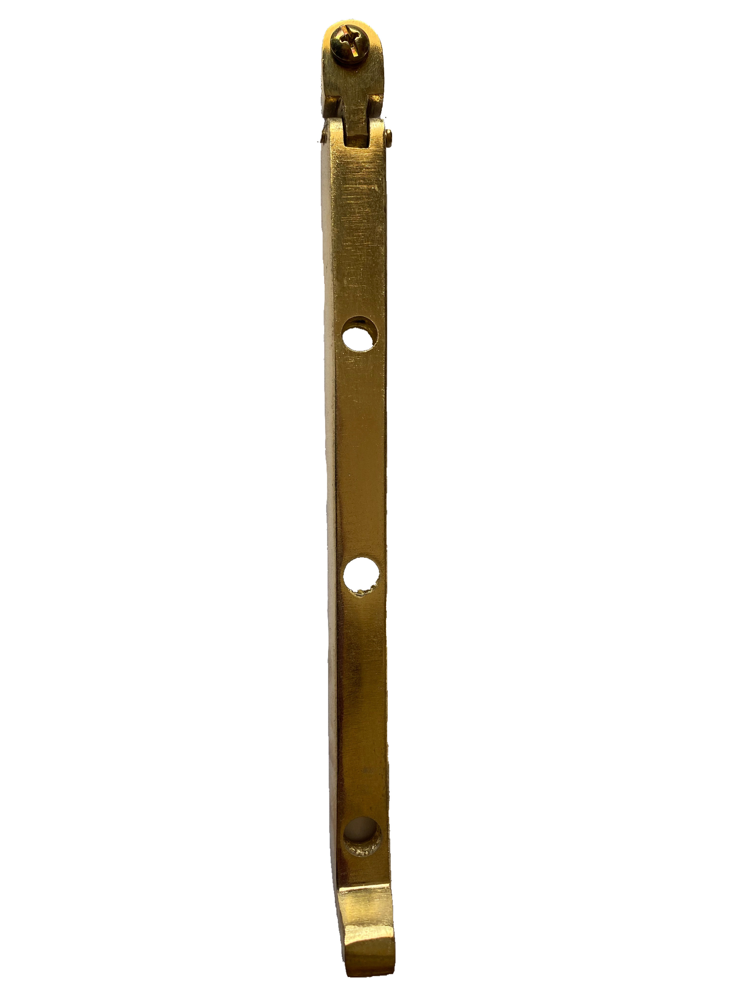 PEGSTAY 200MM BRASS PLATED ALUMINIUM