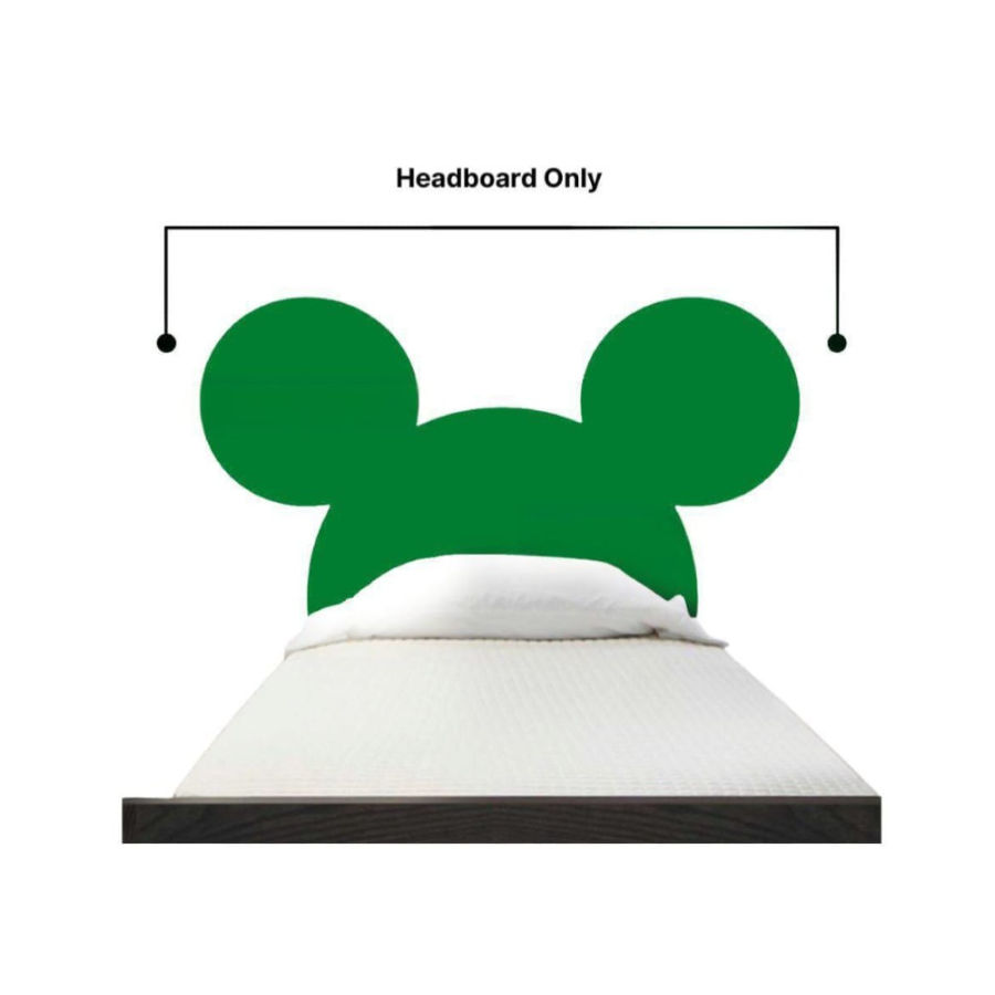 Emerald Green Mickey mouse shape single