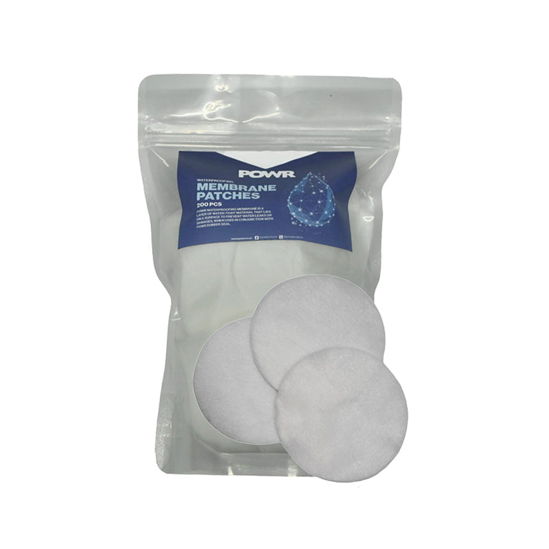 POWR Membrane Patches Premium Grade 200 Piece