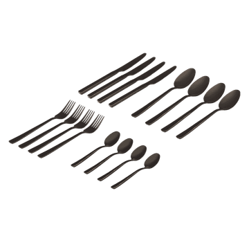 Legend Premium Cutlery set 16pce black