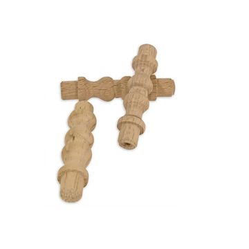 Gallery Turnings, Raw Pine (4 pack) BY WOODLY