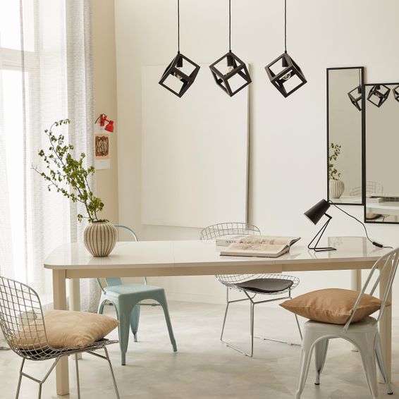 TABLE LAMP E14 15W IRON MATT BLACK INSPI