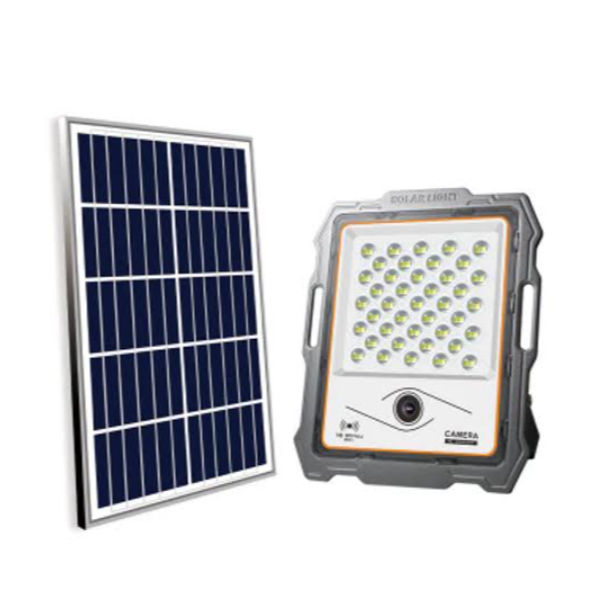 Security Floodlight With Camera and Alarm