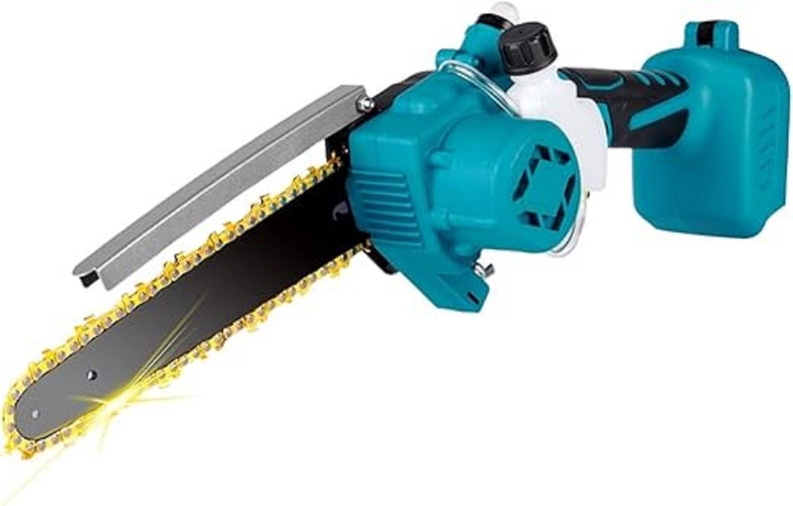 Electric Rechargeable Chain Saw With 2 x 25V 7500mah Battery 6″ - JG20375059