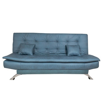 Torres Sleeper Couch - SD Polynemo (100% Polyester)-Blue